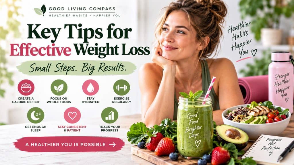 Key Tips for Effective Weight Loss: 7 Habits That Can Make a Difference 1 Woman and 7 Weight Loss Tips